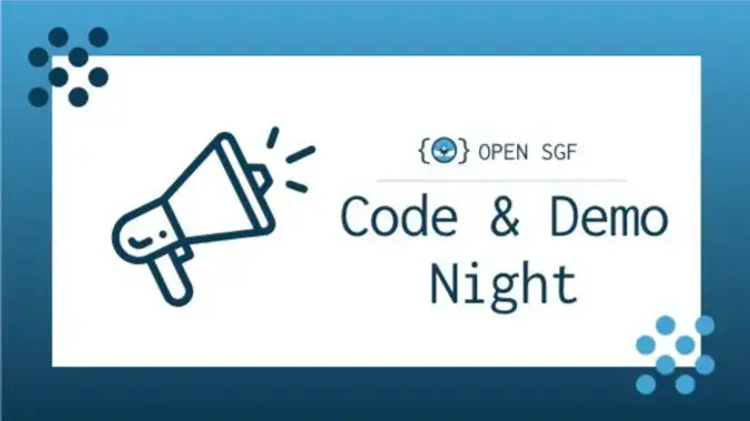 Main image for event: Code & Demo Night